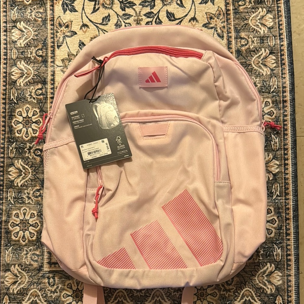 Adidas Light Pink Backpack